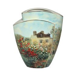 Vase Monet - The Artists House, 36 / 21 / 43 cm, Porcelain, Goebel