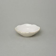 Miska 13 cm, Thun 1794, karlovarský porcelán, BERNADOTTE ivory + zlato