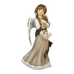 Angel From the Bottom of My Heart 16 / 14 / 29 cm, biscuit porcelain, Goebel