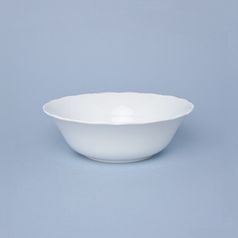 Miska 19 cm 550 ml, Ophelia bílá se spodní značkou, Thun 1794