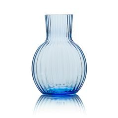 Carafe / vase 1900 ml, Light Blue - Tethys, Kvetna 1794 Glassworks