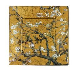 Bowl Almond Tree Gold 16 cm, Porcelain, V. van Gogh, Goebel Artis Orbis