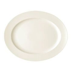 Platter oval 33 cm, Achat Diamant UNI, Tettau Porcelain