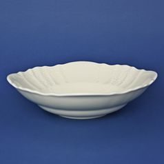 Bowl deep 25 cm, Thun 1794 Carlsbad porcelain, BERNADOTTE ivory