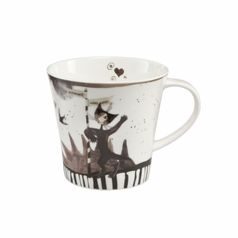 Mug Modista 9,5 cm / 0,35 l, porcelain, Cats Goebel R. Wachtmeister