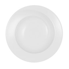 Plate deep 22,5 cm, Paso white, Seltmann Porcelain
