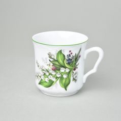 Mug Karel 0,27 l, Lily-of-the-valley, Cesky porcelan a.s.