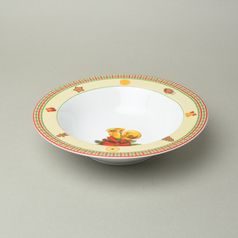 Christmas porcelain: Plate deep 22 cm Ella, Thun 1794