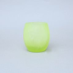 Sklenice KŮRA - matná (uranové sklo), 300 ml, Sklárna Janov