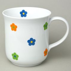 Hrnek Golem 1,5 l, trio květy, Český porcelán a.s.