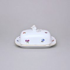 Máslenka hranatá malá - komplet dvoudílná 0,125 kg, Rakouská házenka, Český porcelán a.s.