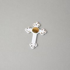 Small golden cross 8,5 x 6 cm, Haas a Czjzek