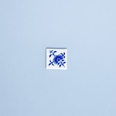 Magnet 3 x 3 cm, Original Blue Onion Pattern