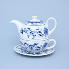 Tea for one set / Blue Onion pattern, Original Blue Onion Pattern