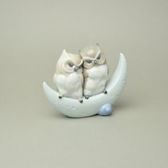 Love story (owls), 18 x 15 cm, NAO porcelain