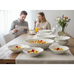 Mísa hluboká 25 cm J 4-hr., Thun 1794, karlovarský porcelán, BERNADOTTE ivory