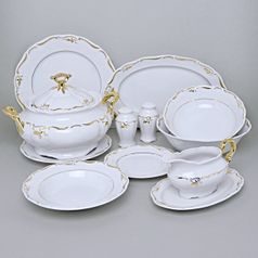 Dinner set for 6 pers., Marie Louise 88008, Thun 1794, karlovarský porcelán