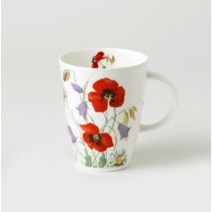 Anglická louka: Hrnek Louise 400 ml, anglický kostní porcelán Roy Kirkham