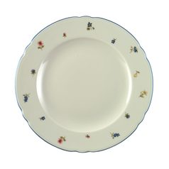 Plate flat 25 cm, Marie-Luise 30308, Seltmann Porcelain