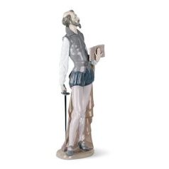 Don Quixote Reading, 38 x 13 x 9,5 cm, NAO Porcelain Figures