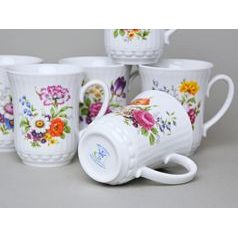 Hrnek Derby 250 ml, pestré květy, Český porcelán a.s.