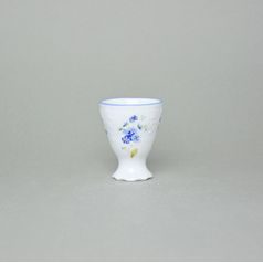 Egg cup, Thun 1794 Carlsbad porcelain, BERNADOTTE Forget-me-not-flower