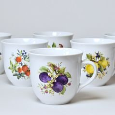 Mug Mirek 400 ml, Fruits, Český porcelán a.s.