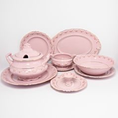 Růžový porcelán z porcelánky Leander Loučky u Karlových Varů -  Dumporcelanu.cz - český a evropský porcelán, sklo, příbory
