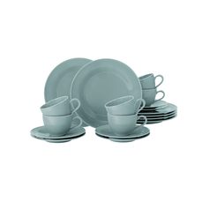 Beat arctic blue: Coffee set 18 pcs., Seltmann porcelain