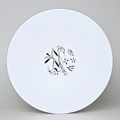 Bohemia black: Plate dining 28 cm, design Jiří Pelcl, Český porcelán a.s.