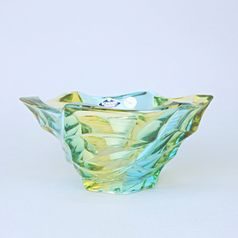 Křišťálová mísa FLAMENCO Lemon 20,5 cm, Bohemia Treasury