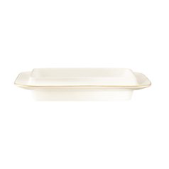 Máslenka na 250 g másla, Savona fine diamond se zlatou linkou, porcelán Seltmann