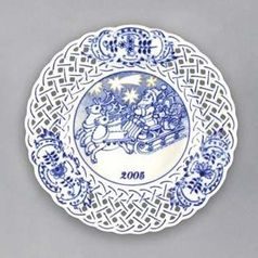 Annual plate 2005 18 cm, Original Blue Onion Pattern