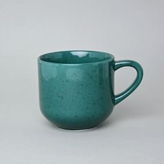 Hrnek 380 ml LIFESTYLE Deeplagoon - tmavě zelená, G. Benedikt 1882