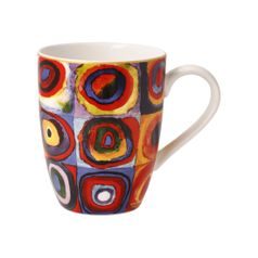 Mug Squares 400ml, Fine Bone China, W. Kandinsky, Goebel