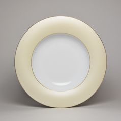 Jade 3735 Veluto: Plate deep 23 cm, Tettau porcelain