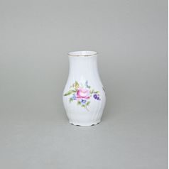 Vase 11,5 cm, Thun 1794 Carlsbad porcelain, BERNADOTTE Meissen Rose