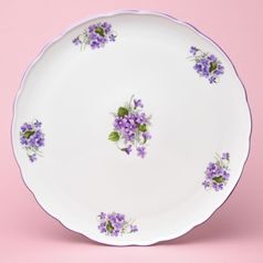 Cake plate 31 cm, Violet, Český porcelán a.s.