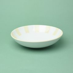 Soup plate / bowl 22 cm, yellow, G. Benedikt 1882