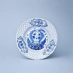 Annual plate 1998 18 cm, relief, Original Blue Onion Pattern