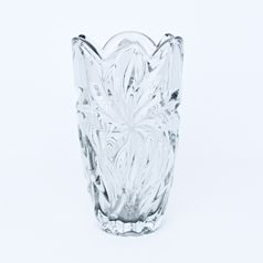Crystal Vase Flora Grey, 28 cm, Aurum Crystal