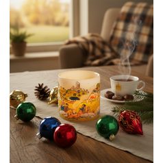 Christmas tree decoration "Angel" by Josefa Lada, Glassor