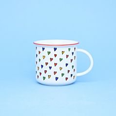 Mug Tina middle 0,24 l, Hearts, Český porcelán a.s.