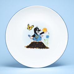 Children plate 20 cm "Mole and Hole", Thun 1794 Carlsbad porcelain