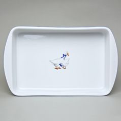 Baking bowl DUO 41 x 24,8 x 6,8 cm, Geese, Český porcelán a.s.