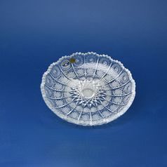 Miska / kulatý tácek 19 cm, brus 500 pk, Bohemia Crystal
