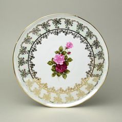 Talíř dortový / koláčový 28 cm, Cecily, porcelán QueensCrown