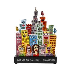 Figurine James Rizzi - Summer in the City, 17 / 6 / 22,5 cm, Porcelain, Goebel