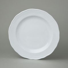 Plate dining 24 cm, Praha white, Cesky porcelan a.s.