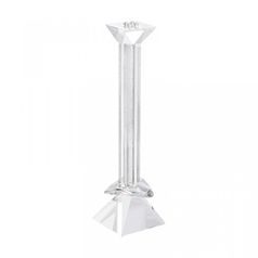 Glittering Beauty - Candlestick (crystal) 200 x 53 mm, Crystal Gifts and Decoration PRECIOSA